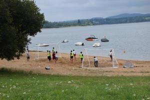 Un paisaje natural cerca del camping