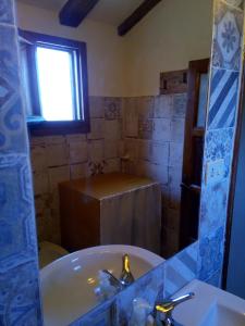 A bathroom at Appartamento Martina