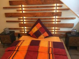 Cama ou camas em um quarto em Stadthaus Edel - Apartment Binz