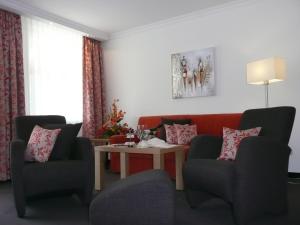 Posezení v ubytování Hotel Garni Rheinpracht