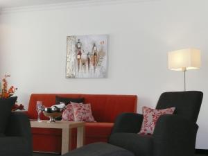 Posezení v ubytování Hotel Garni Rheinpracht