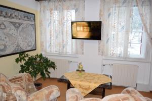 TV a/nebo společenská místnost v ubytování George Pension