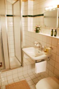 Kylpyhuone majoituspaikassa Ahnenhöfl