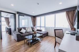 Posezení v ubytování Golden Jomtien Beach Hotel