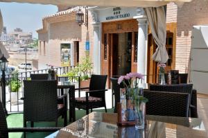 Balkón nebo terasa v ubytování Hotel Medina de Toledo + 37 fotografií