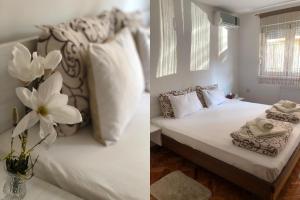 Posteľ alebo postele v izbe v ubytovaní Apartments Ivan