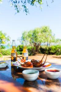 Nápoje v ubytování Nil Sisila Beach Resort Yala
