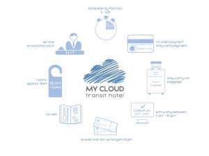 Půdorys ubytování MY CLOUD Transit Hotel - Guests with international flight only!