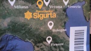 una mappa della syrubia con punte bianche di casabelvedere a Valeggio sul Mincio