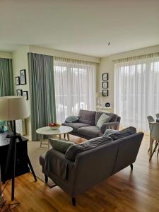 Część wypoczynkowa w obiekcie Blue Sea Apartment