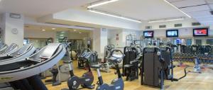 Fitness centrum a/nebo fitness zařízení v ubytování Hotel Maggior Consiglio