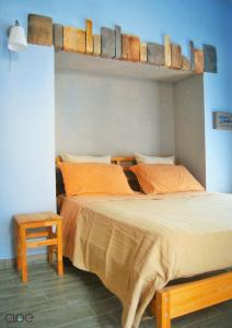 Postel nebo postele na pokoji v ubytování B&B PLANO DE LACZARULO