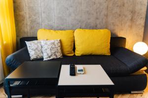 Posezení v ubytování Apartment K