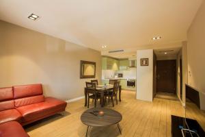 אזור ישיבה ב-Accra Fine Suites - The Pearl In City