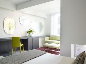 Postel nebo postele na pokoji v ubytování Hotel Fresh