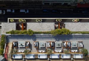 Balkón nebo terasa v ubytování Hotel Fresh