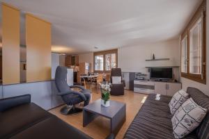 Posezení v ubytování Chalet Alpenrebe