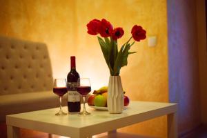 Nápoje v ubytování Hotel Tabi