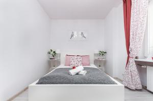 Posteľ alebo postele v izbe v ubytovaní Apartments The View by Noclegi Renters