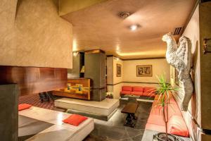 Posezení v ubytování Hotel Croce Di Malta