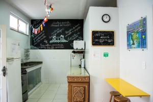 Køkken eller tekøkken på Pousada Vila Praiana + 33 billeder