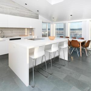 Kuchyň nebo kuchyňský kout v ubytování Luxury Villa with River View + 36 fotografií