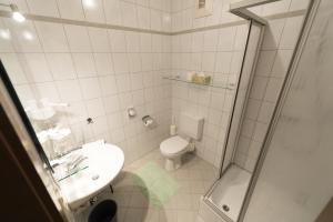 Koupelna v ubytování Hotel Dreisonnenberg + 33 fotografií