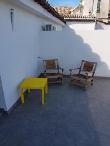 Balkón nebo terasa v ubytování Casa los tejones