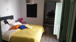 Postel nebo postele na pokoji v ubytování Casa los tejones