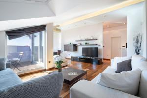 O zonă de relaxare la Onyx - Luxury Sunny Apartment