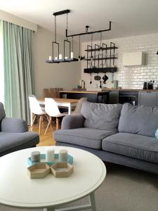 Część wypoczynkowa w obiekcie Blue Sea Apartment