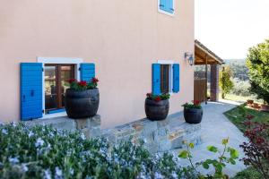 Zahrada ubytování Residence Gold Istra