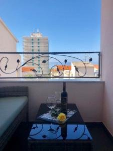 Balkón nebo terasa v ubytování Luxury Studio apartment Marinovic