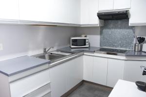 مطبخ أو مطبخ صغير في Minerva Apartment
