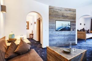 Posezení v ubytování Hotel Garni Eder