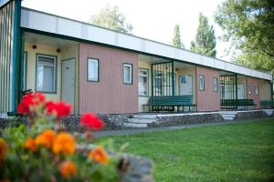 Budova, v ktorej sa dovolenkový park nachádza