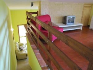 A bed or beds in a room at B&B Monte Gruttas