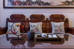 Posezení v ubytování Hainan Jingshan Hotel