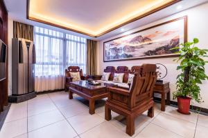 Posezení v ubytování Hainan Jingshan Hotel