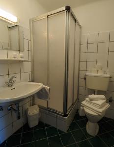 Kúpeľňa v ubytovaní Haus Winkler