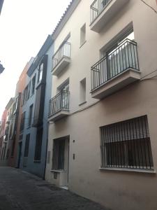 Budynek, w którym mieści się apartament