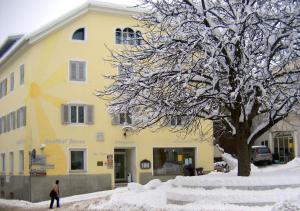 Gasthof zur Sonne v zimě