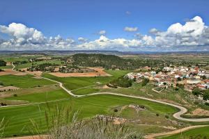 Άποψη από ψηλά του Casa Rural Guadiela