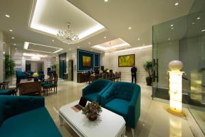 Posezení v ubytování Alagon Saigon Hotel & Spa