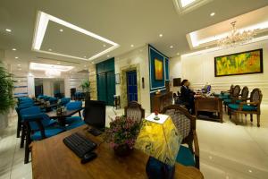 Posezení v ubytování Alagon Saigon Hotel & Spa