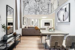 Posedenie v ubytovaní BpR Luxurious & Stylish Duplex Home