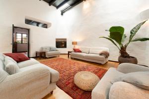 Χώρος καθιστικού στο Villa Guatiza