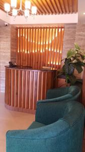 A seating area at Hotel Bihani
