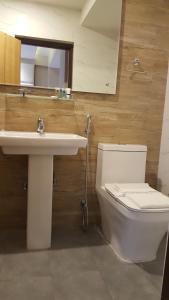 Koupelna v ubytování Hotel Bihani