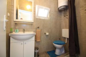 Koupelna v ubytování Apartman Maja Pula